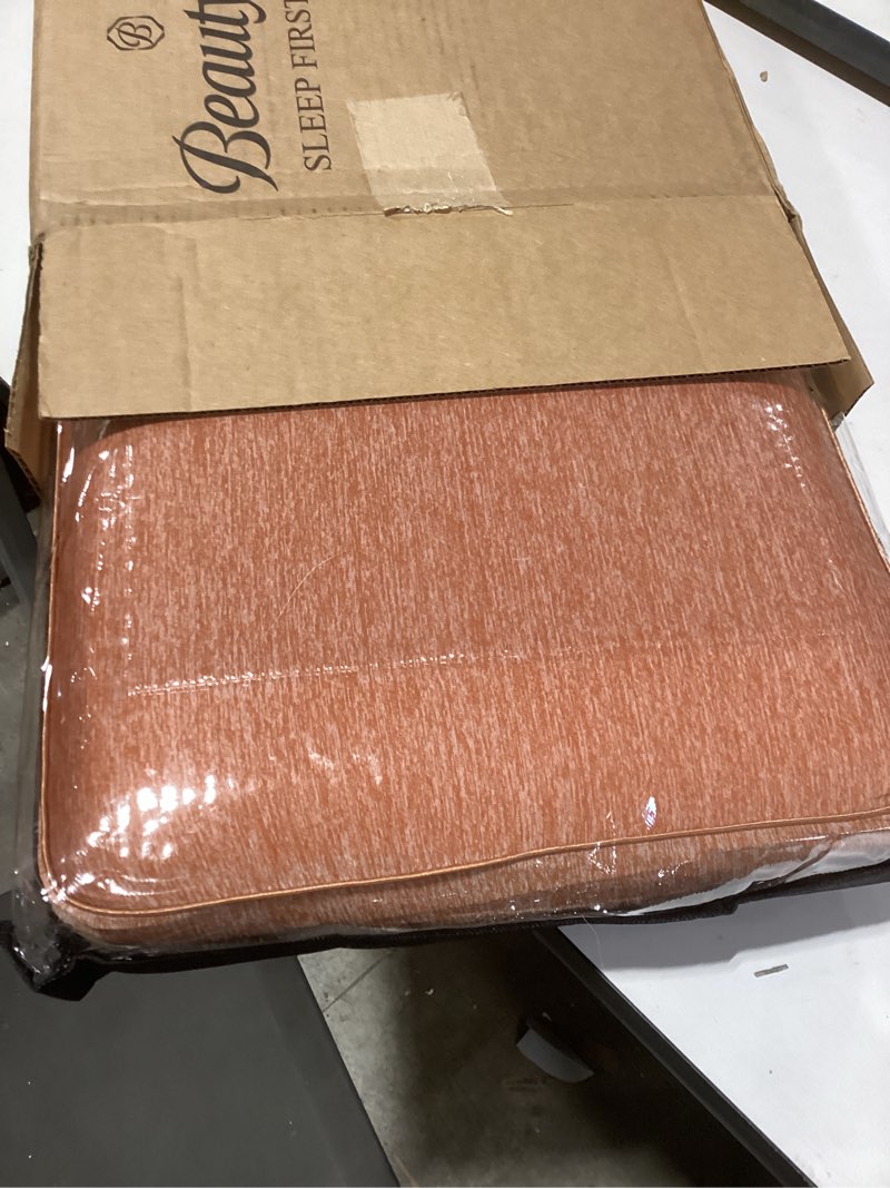 Condition photo showing New/Like New for Beautyrest Memory Foam Silver Coppergel Pillow, 1 Count (Pack of 1), White