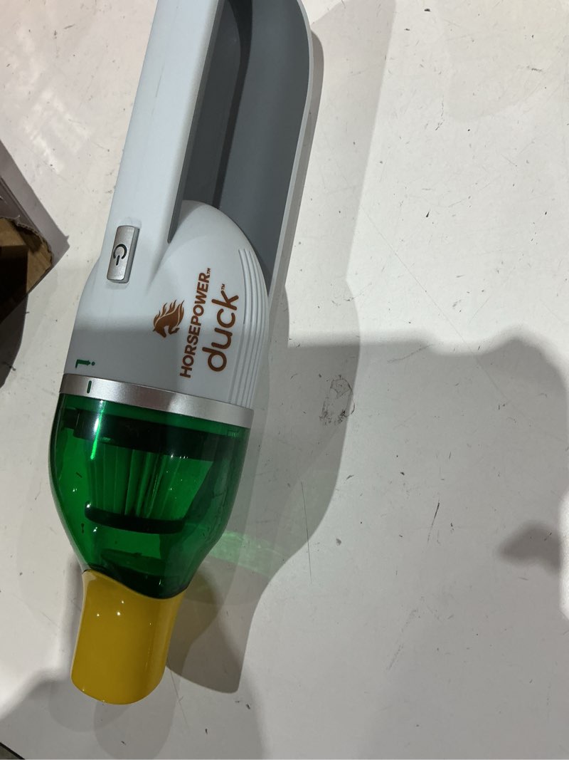 Condition photo showing Good Condition for horsepower duck bagless cordless filter bag compact vacuum