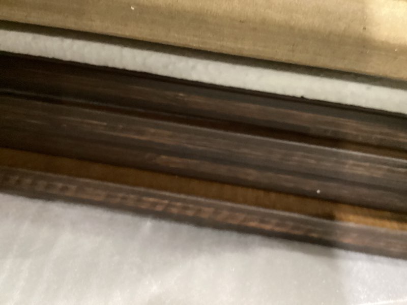 Condition photo showing As Is for Bamboo wire rack covers