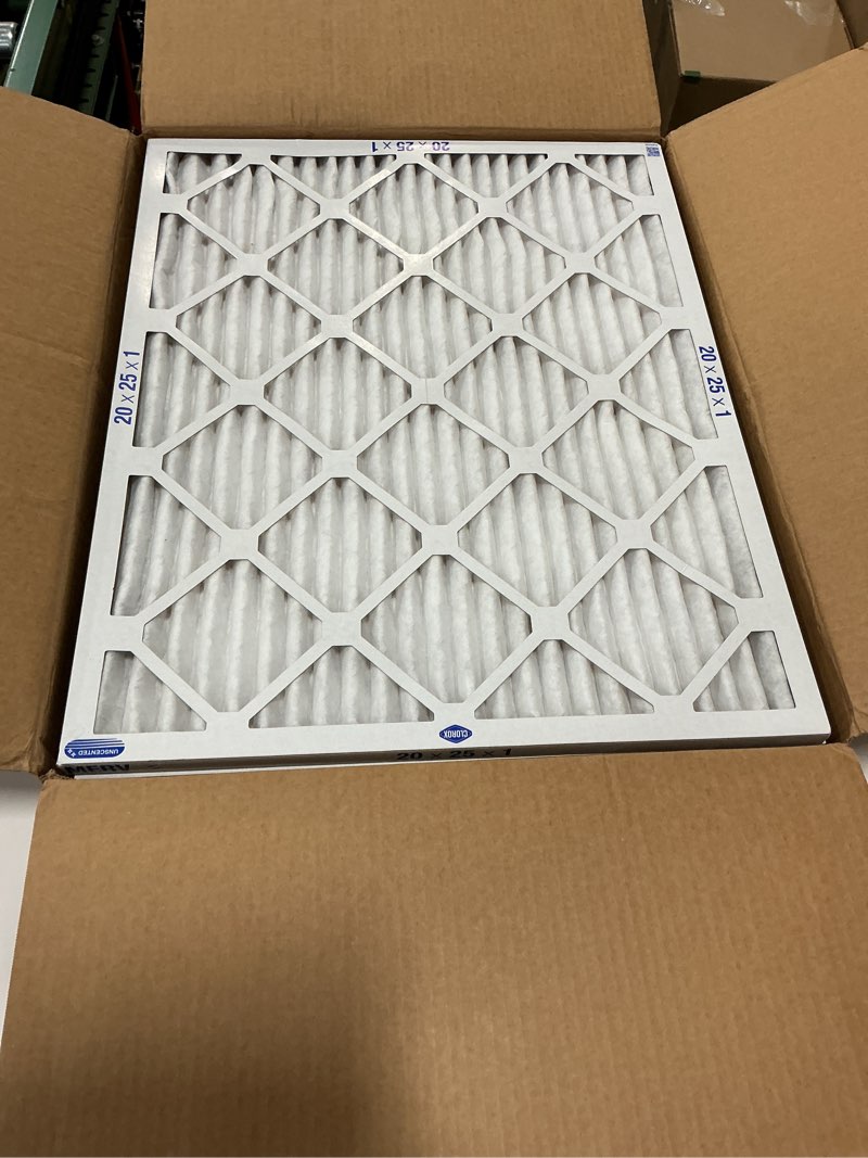 Condition photo showing Good Condition for Clorox 20x25x1 Air Filter, MERV 11 Pleated HVAC AC Furnace Air Filters, MPR 1000 & FPR 7 – Pack of 4 MERV 11 PLUS
