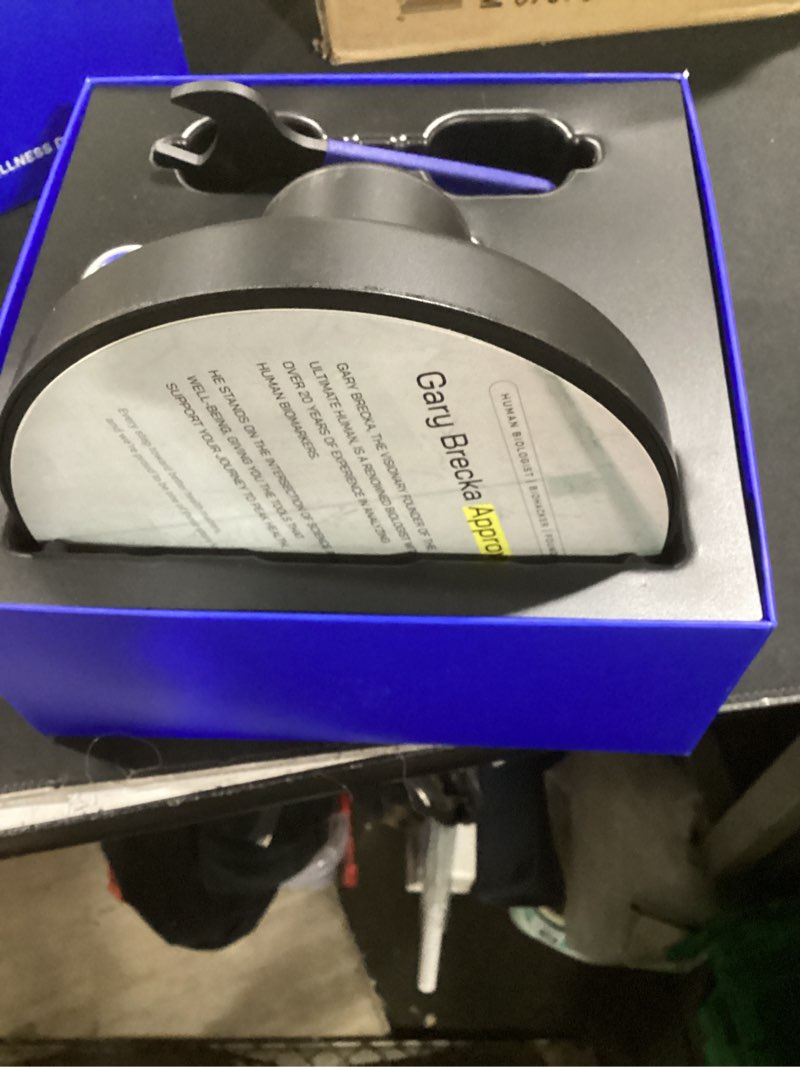 Condition photo showing Good Condition for cold life filtered shower head for hard water recommended by gary brecka - wide-face high-pressure shower head with filter - multi-stage filtration for skin & hair, 99% chlorine reduction, matte black