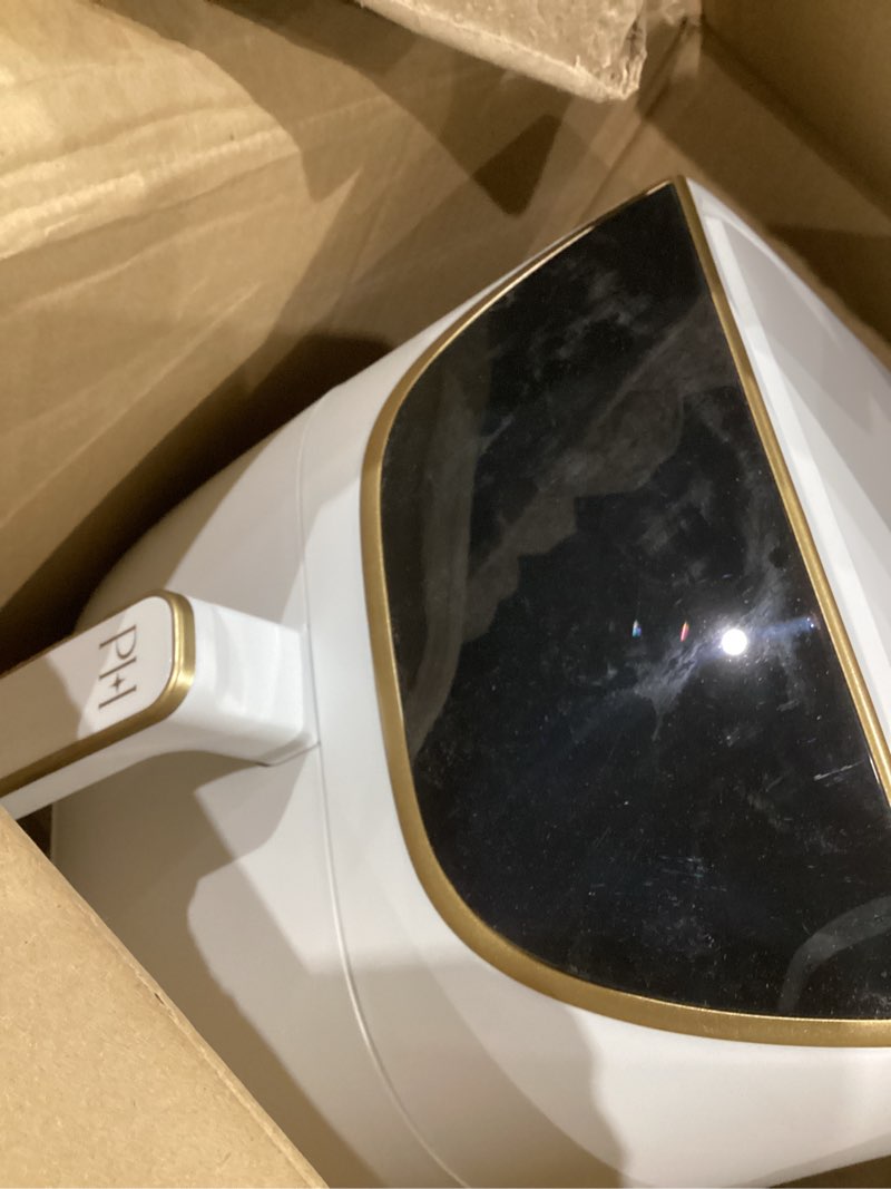Condition photo showing Good Condition for paris hilton air fryer, large 6-quart capacity, nonstick made without pfas, touchscreen display, 8-in-1 (air fry, roast, broil, bake, reheat, keep warm, pizza, dehydrate), dishwasher safe, white
