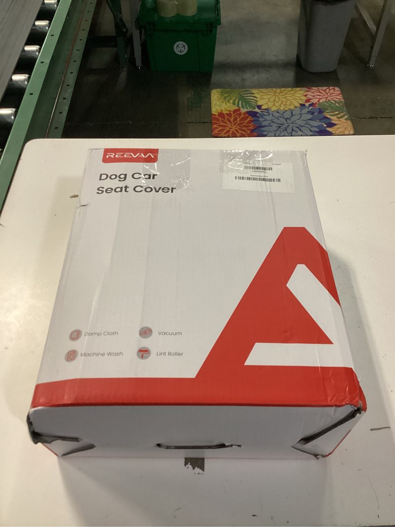 Condition photo showing New/Like New for REEVAA Dog Truck Seat Cover for Back Seat, Hard Bottom Dog Hammock for Car, Pet Bed Extender for 2-4 Large Dogs, Waterproof Seat Protector, Universal XL Size Fits for Crew Cab Truck/SUV, Black Black XL- Full-Size Trucks, SUVs