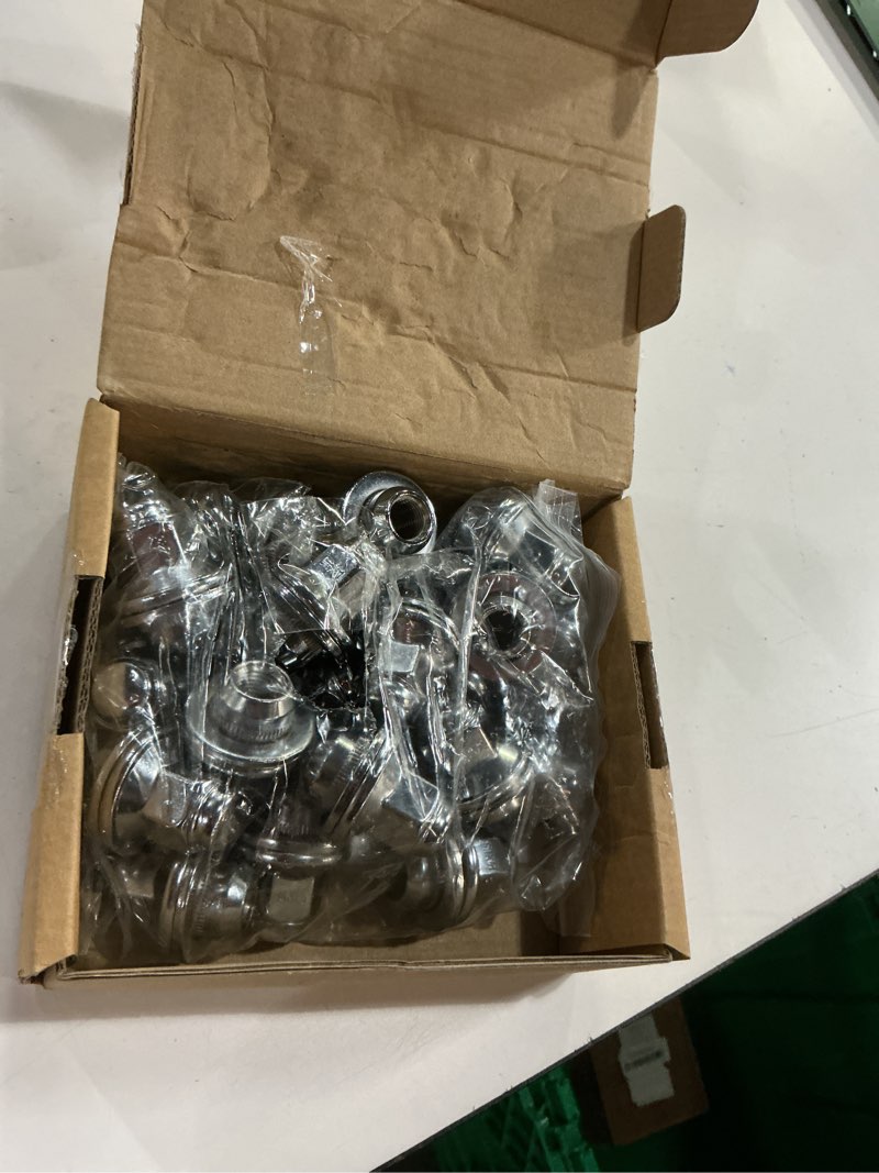 Condition photo showing New/Like New for m14x1.5 lug nuts for toyota tacoma tundra 4runner sequoia stock wheels, 24pcs chrome 14x1.5 lug nuts for toyota grand highland land cruiser mirai, one piece mag seat lugnuts for lexus lx570 lx600 m14x1.5-mag seat silver