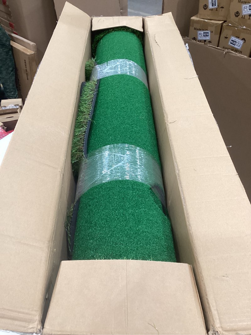 Condition photo showing Good Condition for golf    putting green   indoor outdoor putting    matt professional   training mat practice putting  mat with 3 flags 1 movable cup 2 slope pad 5x10ft