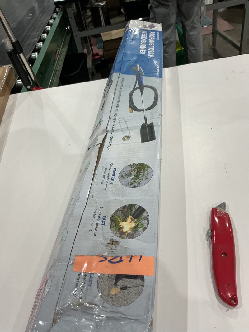 Condition photo showing Good Condition for Flame King Propane Torch Kit Heavy Duty Weed Burner, 500,000 BTU with Flint Striker, with 10-ft Hose