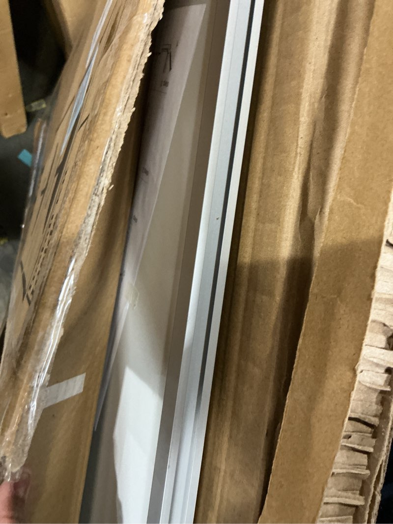 Condition photo showing New/Like New for xboard porcelain magnetic dry erase board 36 x 24 inch, porcelain whiteboard with aluminium frame & marker tray 3' x 2' | wall mounted magnetic white board for home school office 36"w x 23.7"h
