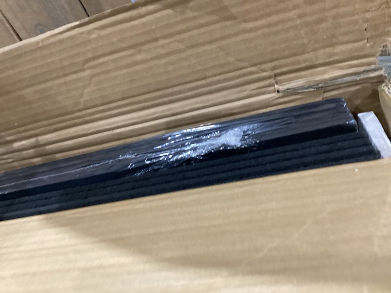 Condition photo showing Good Condition for to-th wood-look acoustic wall panels, 10 pack 47.2” x 23.6” acoustic panels, decorative sound absorbers sound dampening panels for home, office, basement, teak 10 pcs - 47.2'' * 23.6'' teak