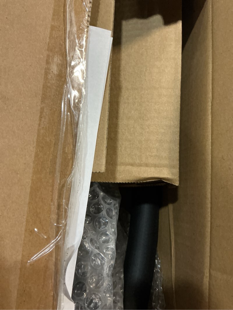 Condition photo showing New/Like New for electric drum pump with 120v ac/12v dc power, 33.5''-49'' telescopic suction tube drum barrel pump with swivel nut nozzle, 5 gallons/mins max flow rate, for def, diesel, water, etc., red