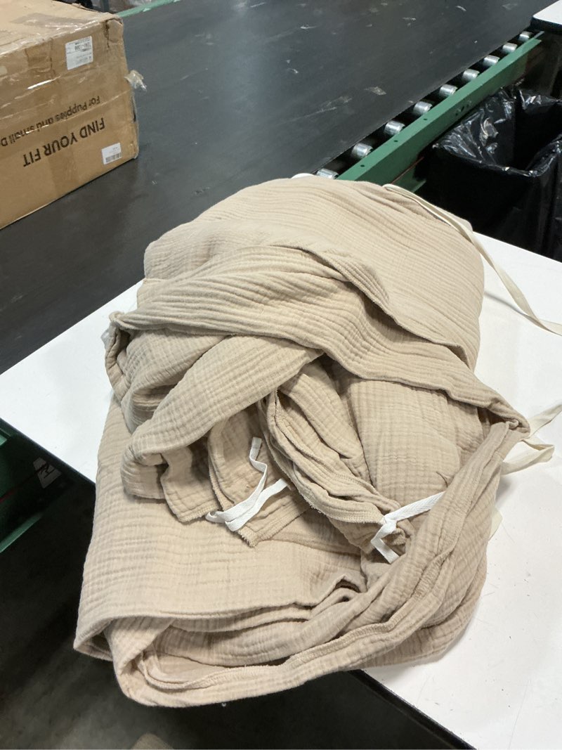 Condition photo showing Good Condition for quince organic cotton gauze duvet cover set 3 pieces 