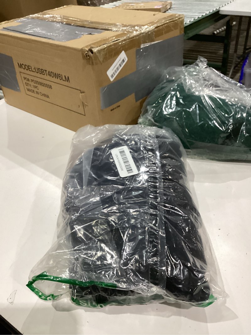 Condition photo showing New/Like New for Viottiset Women's 2 Piece Outfits Sweater Set Long Sleeve Hoodies With Pocket Wide Leg Pants Lounge Sets Tracksuit Black X-Large