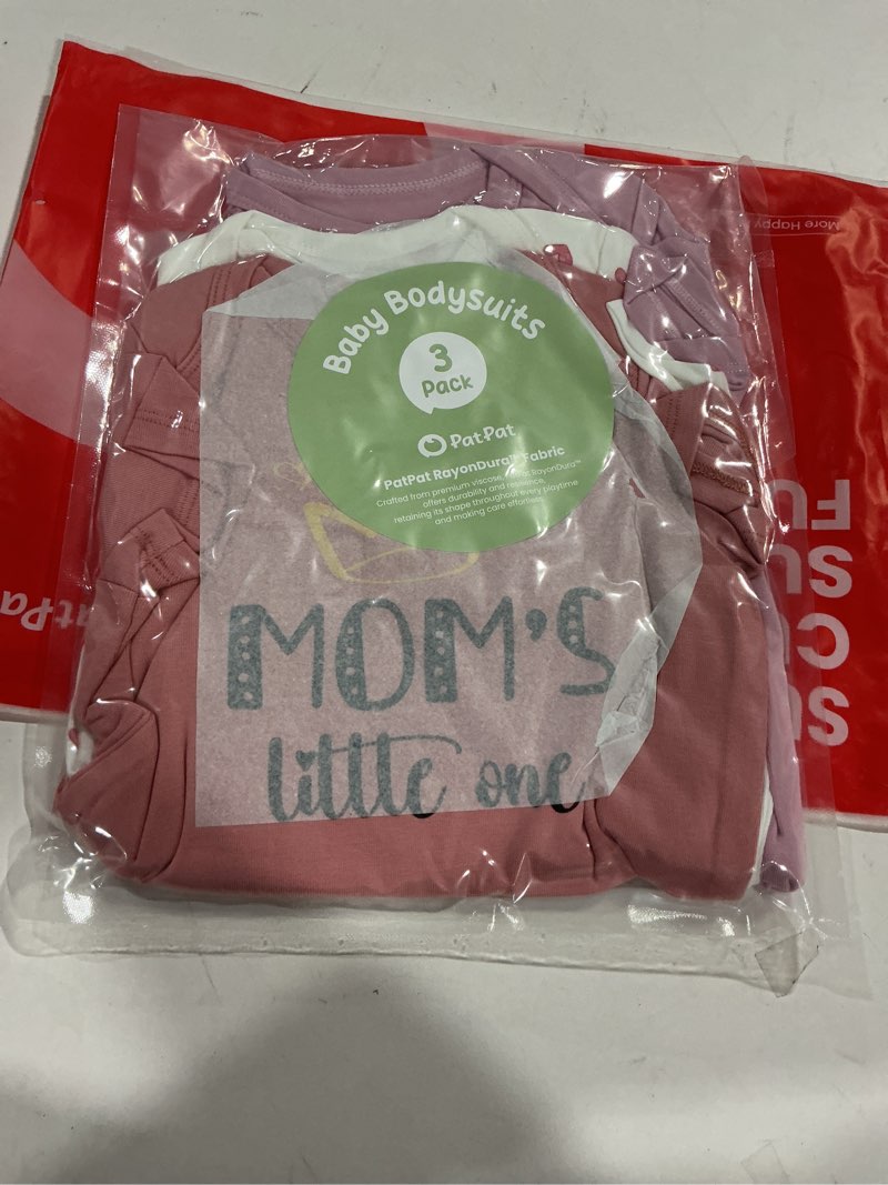 (Size and color may vary) Baby Bodysuits Rayon Super Durable - Short Sleeve for Girls -