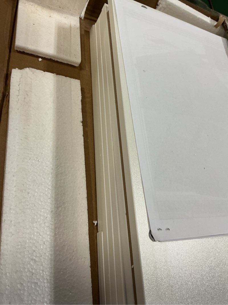 Condition photo showing Good Condition for woodtalks stackable 2 drawer dresser, multi-purpose storage closet cube dressers for bedroom, storage cabinet for entryway, nightstand sofa beside table drawer chest, 23.6 in, white 13.1"d x 23.6"w x 16.9"h (2 drawers) white