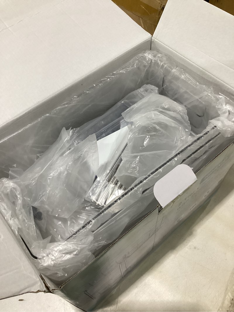 Condition photo showing Good Condition for HIHEGD 2-Tier Bathroom Organizer with Dividers, Clear Under Sink and Pull-Out Cabinet Organizer for Kitchen and Pantry Storage Clear-2Pcs