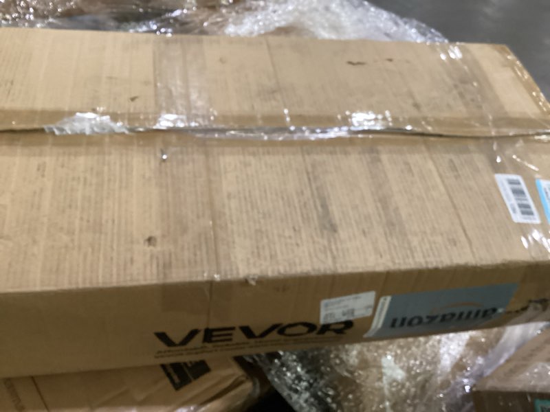 Condition photo showing As Is for vevor rifle case, rifle hard case with 4 layers fully-protective foams, lockable hard gun case with wheels, ip67 waterproof & crushproof, for rifles or shotguns 36 inch grey