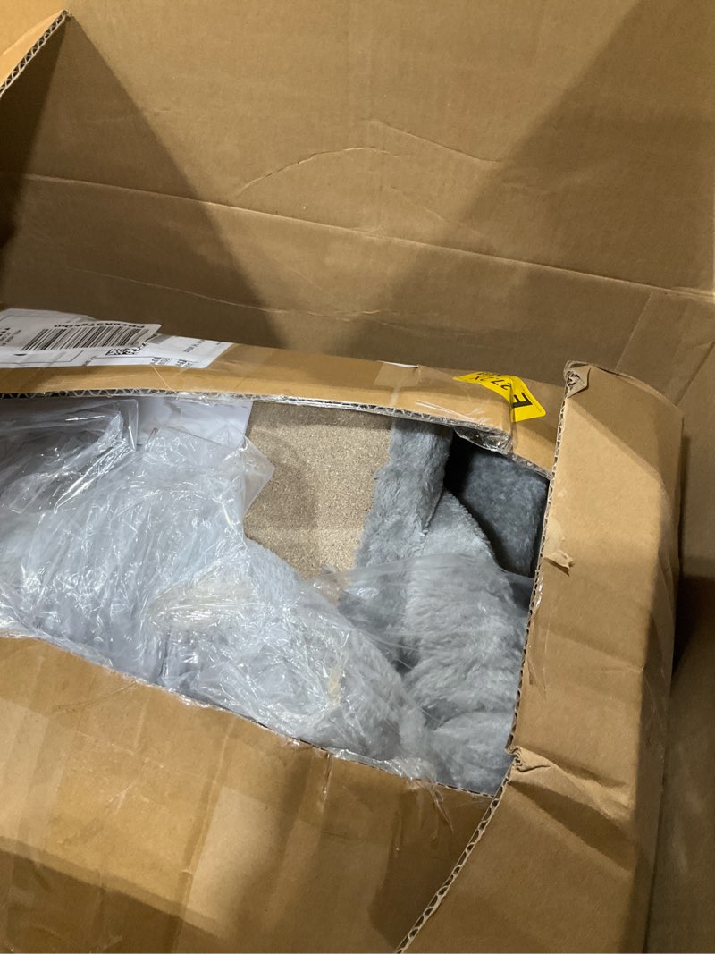 Condition photo showing Good Condition for Heybly Cat Tree with Toy, Cat Tower Condo for Indoor Cats, Cat House with Padded Plush Perch, Cozy Hammock and Sisal Scratching Posts, Light Gray HCT004SW 43.3 inch Light Gray