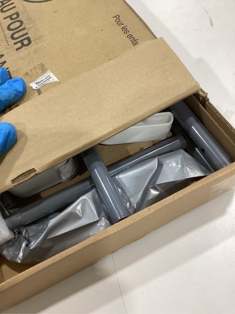 Condition photo showing As Is for Regalo Swing Down Crib Rail, with Reinforced Anchor Safety System