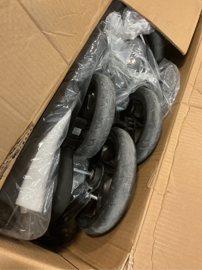 Condition photo showing As Is for Jeep Destination Ultralight Side x Side Double Stroller, Midnight
