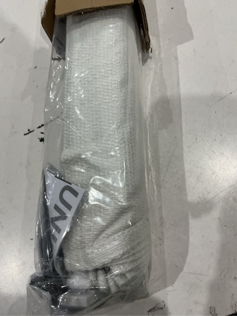 Condition photo showing Good Condition for no tools no drill cordless roman shades for indoor windows 100% blackout, for window size 29" w × 64" h white