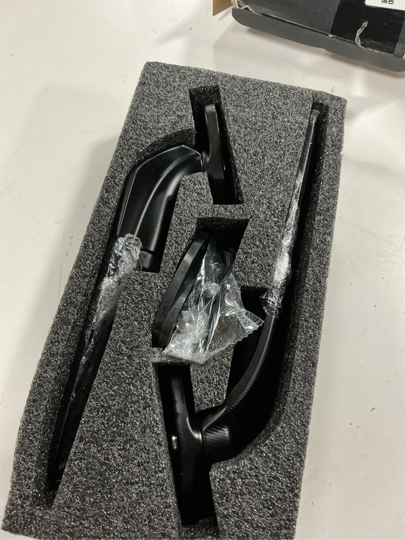 Condition photo showing Good Condition for racing motorcycle rear view mirrors, 360° rotating stealth mirrors | compatible with honda cbr300r cbr500r cbr600rr cbr1000rr, kawasaki ninja 300 400 650, suzuki gsxr 600 750, yamaha, ducati