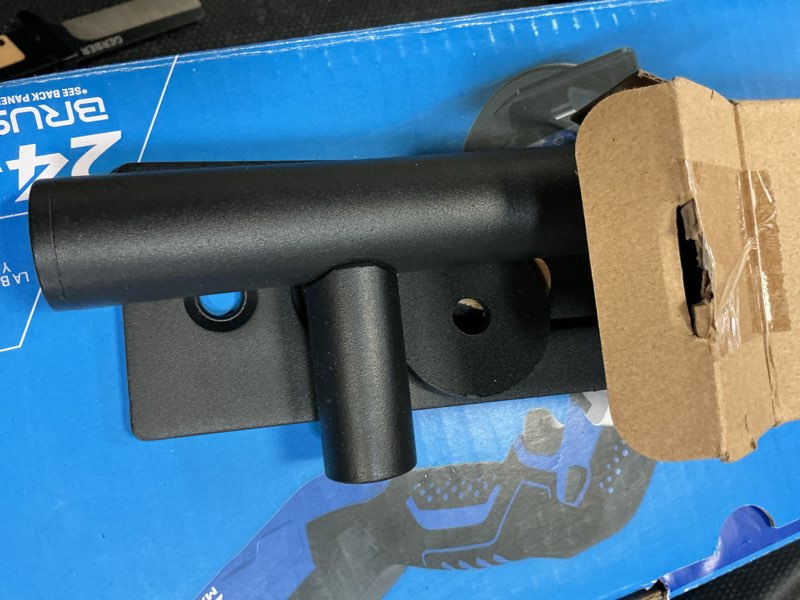 Condition photo showing Good Condition for reliabilt matte black interior barn door handle