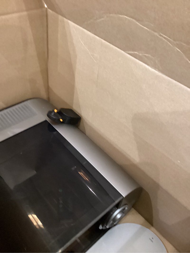 Condition photo showing As Is for DREO 6L Humidifiers for Bedroom, Smart Warm & Cool Mist for Large Room, 60Hr Quiet Runtime for Baby, Plant, Humidity Sensor, Indicator Light, 12H Timer, Google/Alexa, HM713S Silver