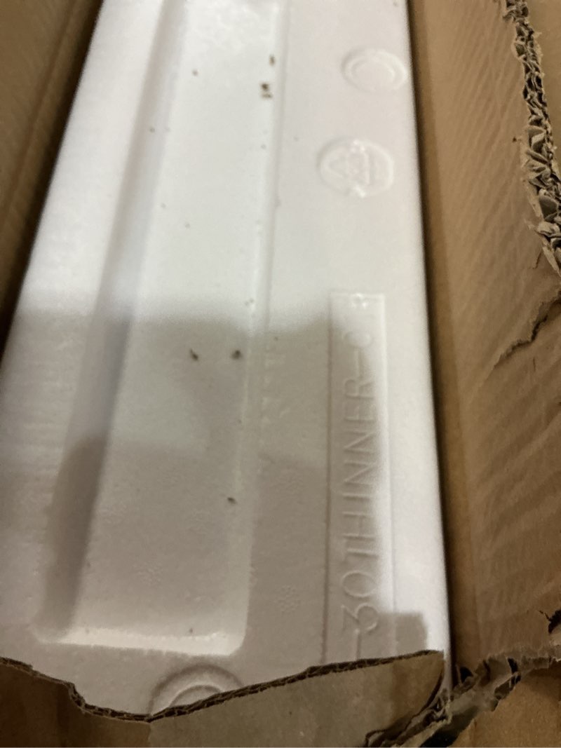 Condition photo showing Good Condition for 30" Electric Fireplace Wall Mounted and Recessed with Remote Control, 750/1500W Ultra-Thin Wall Fireplace Heater W/Timer Adjustable Flame Color and Brightness, Log Set & Crystal Options 30 Inch
