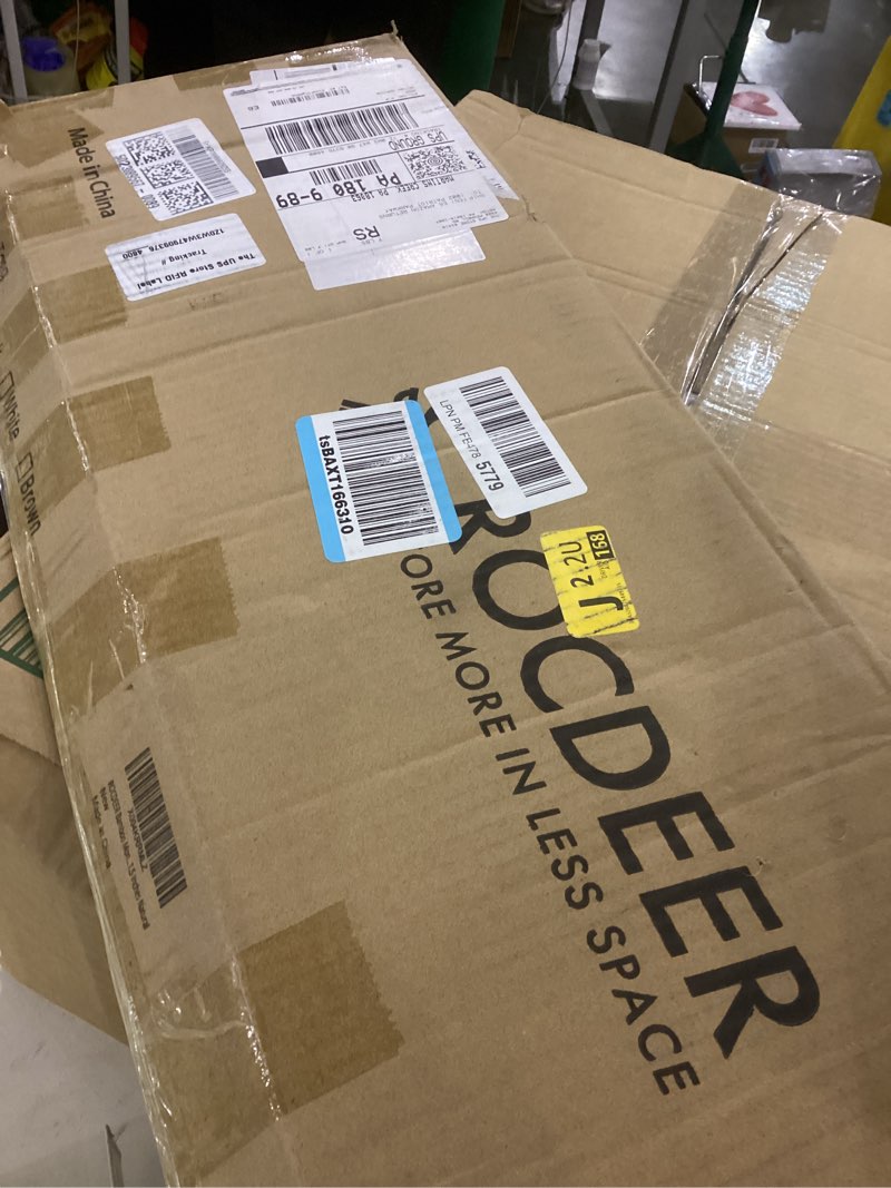 Condition photo showing Good Condition for Bamboo Monitor Stand Riser with Acrylic Legs for Desk, 31.5 Inches Desktop Shelf Supports for PC Computer Monitor, Laptops, Printer, Speakers (Natural)