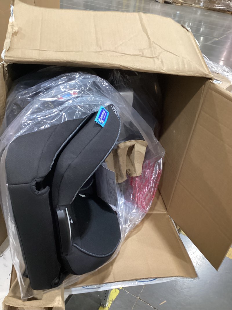 Condition photo showing Good Condition for graco grows4me 4-in-1 car seat, convertible infant to toddler car seat and booster, west point design, for 10 years of safe, comfortable journeys west point 2.0