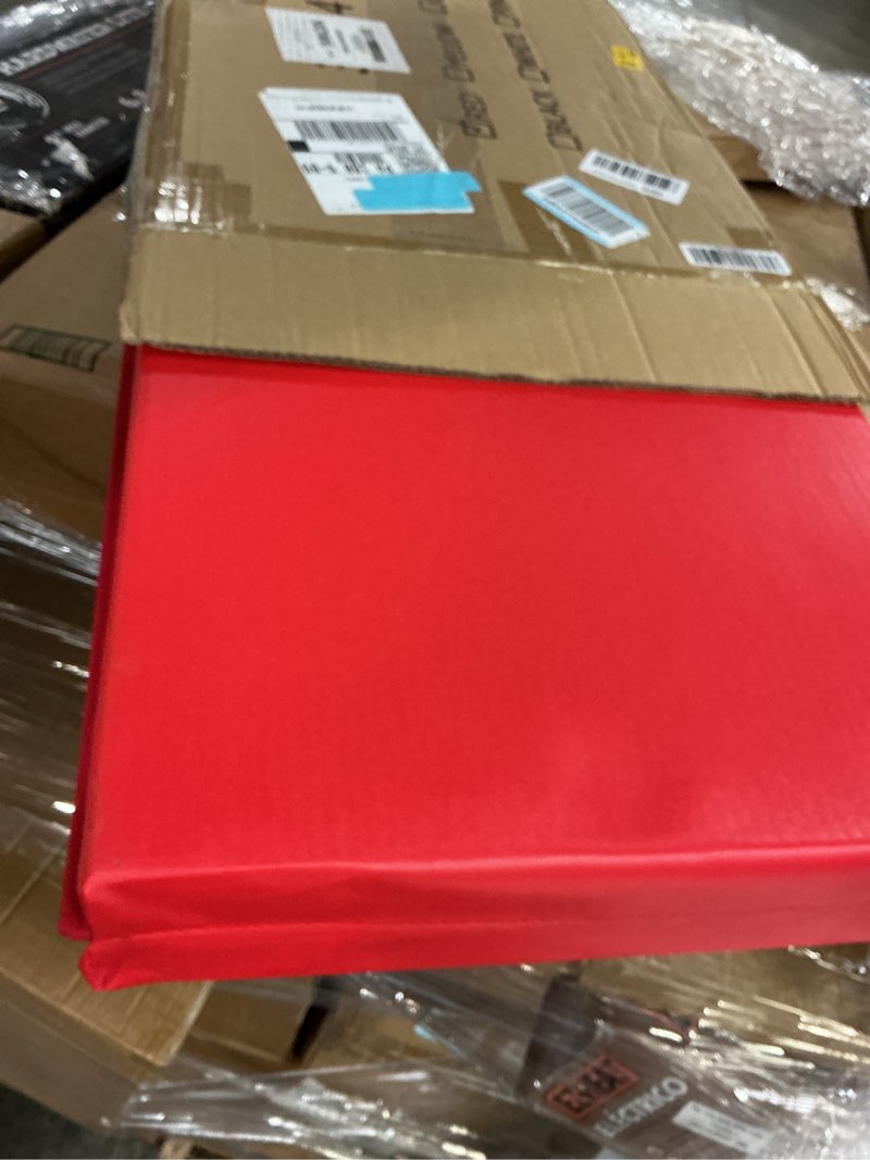 Condition photo showing New/Like New for Heavy Duty Basketball Pole Pads, Fits 3" x 3", 3.5"x 3.5", 4" x 4" Round Size Poles, 2" Thick 72" Tall All-Weather Pad 4-red