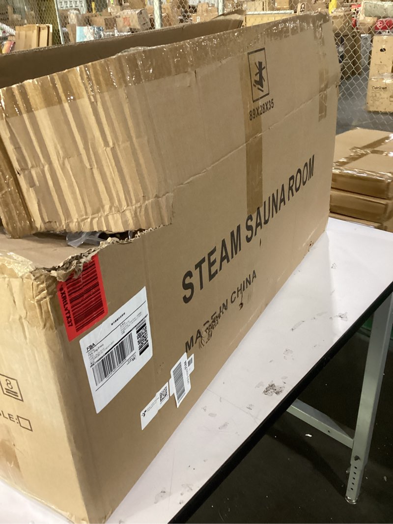 Condition photo showing New/Like New for Steam sauna room