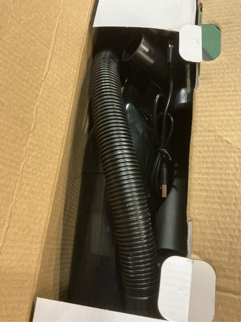 Condition photo showing As Is for Handheld Vacuum Cordless, 26,000 Pa High Power Suction, Portable Rechargeable Car Vacuum Cleaner for Home, Pet Hair, Keyboard & Furniture, Black XXS