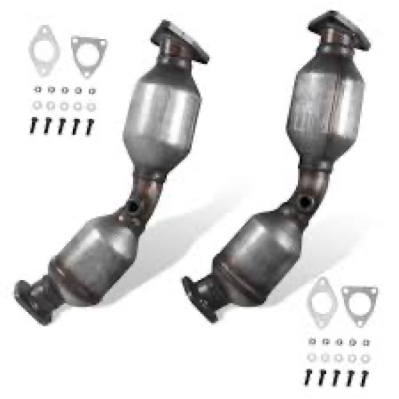 ( incomplete missing parts) 16198 16197 Front Catalytic Converters Left & Right Replacement for Infiniti FX35 G35 M35 2003-2008/