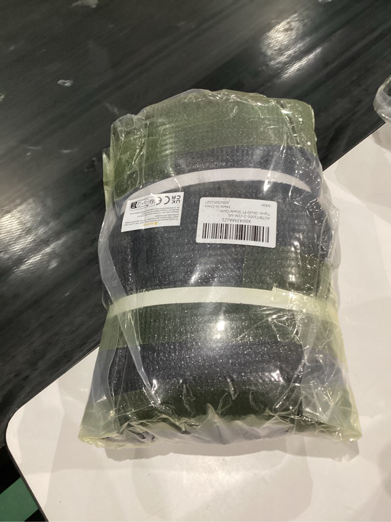 Condition photo showing New/Like New for 9.8x18.7FT Garden Shade Cloth - 55% Sun Resistance with HDPE Material, Reinforced Grommets. Ideal for Greenhouse, Plant, Pergola, Backyard Patio Sunshade