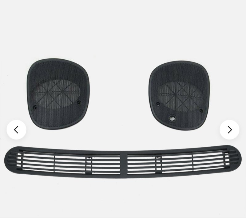 Dash Defrost Front Grille Panel Cover Speaker Fits 98-05 S10 S15 Blazer Jimmy