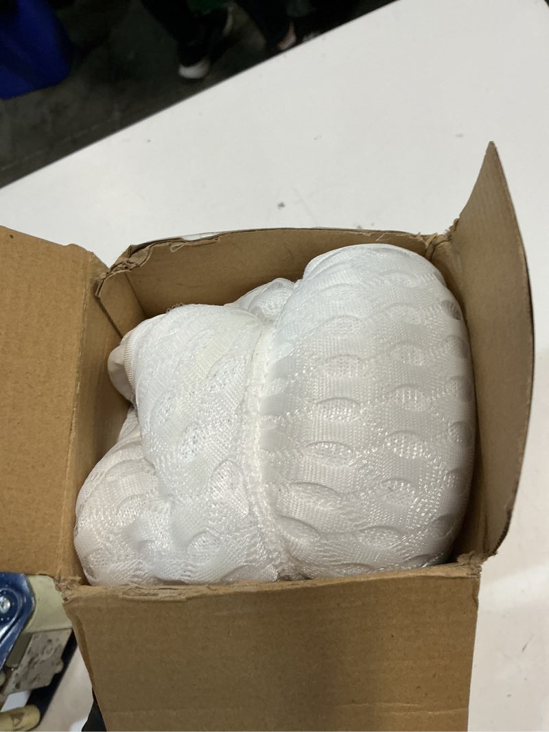 Condition photo showing As Is for sqlhm bath pillows for tub,luxury bath pillow for neck and back support-with comfortable breathable cotton 6 non-slip suction (extra thick style)