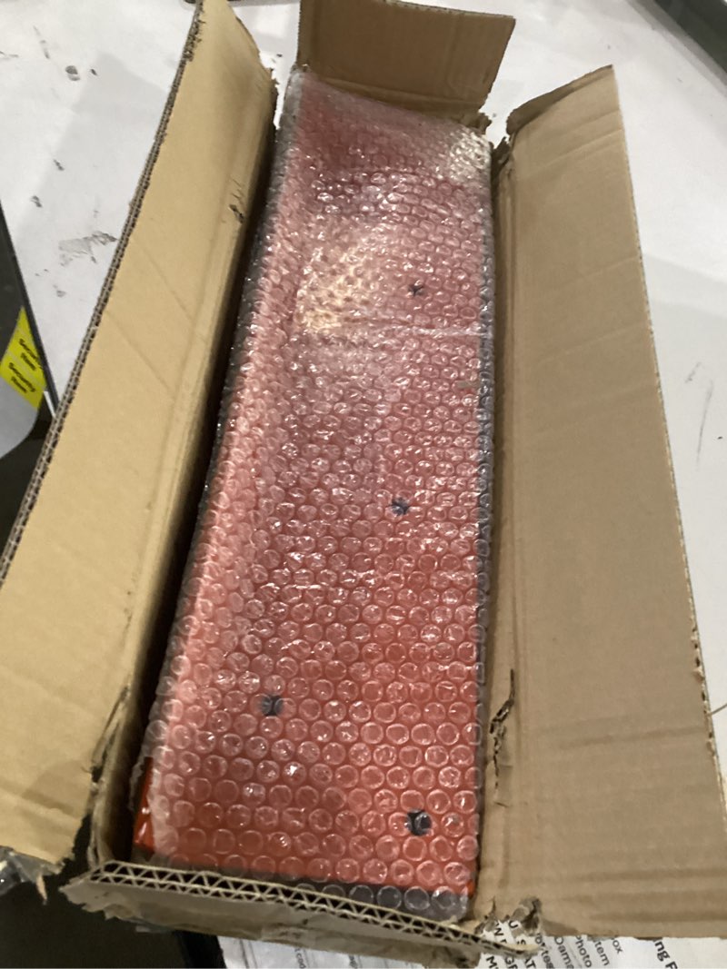 Condition photo showing Good Condition for bonbo tractor grab hooks compatible with kubota tractors - bolted on compact tractor bucket grab hooks with d rings and 2" receiver, orange