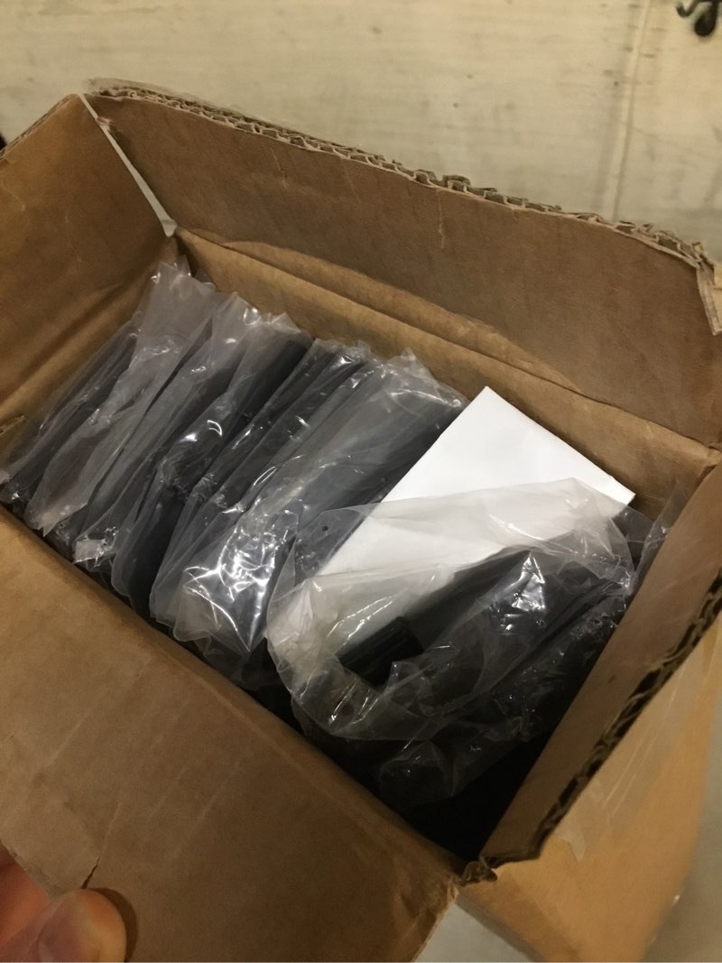 Condition photo showing New/Like New for 25 panels modular metal garden edging 3.2in (h) x 33 ft (l)–landscape edging with 26 stakes, adjustable 0-270°for curved lawn & flower bed borders, no dig metal edging for landscaping (black) black-02 25 pack - 3.2 in (h) x 33 ft (l)