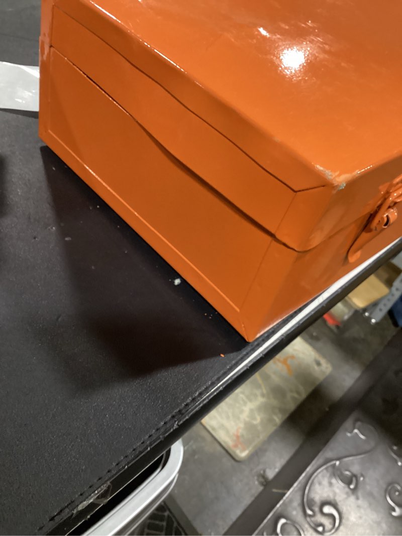 Condition photo showing As Is for 15 ton hydraulic knockout punch kit, knock out set with 10 dies?1/2" to 2" conduit hole cutter set, heavy duty hole cutter for steel, stainless steel, aluminum & plastic