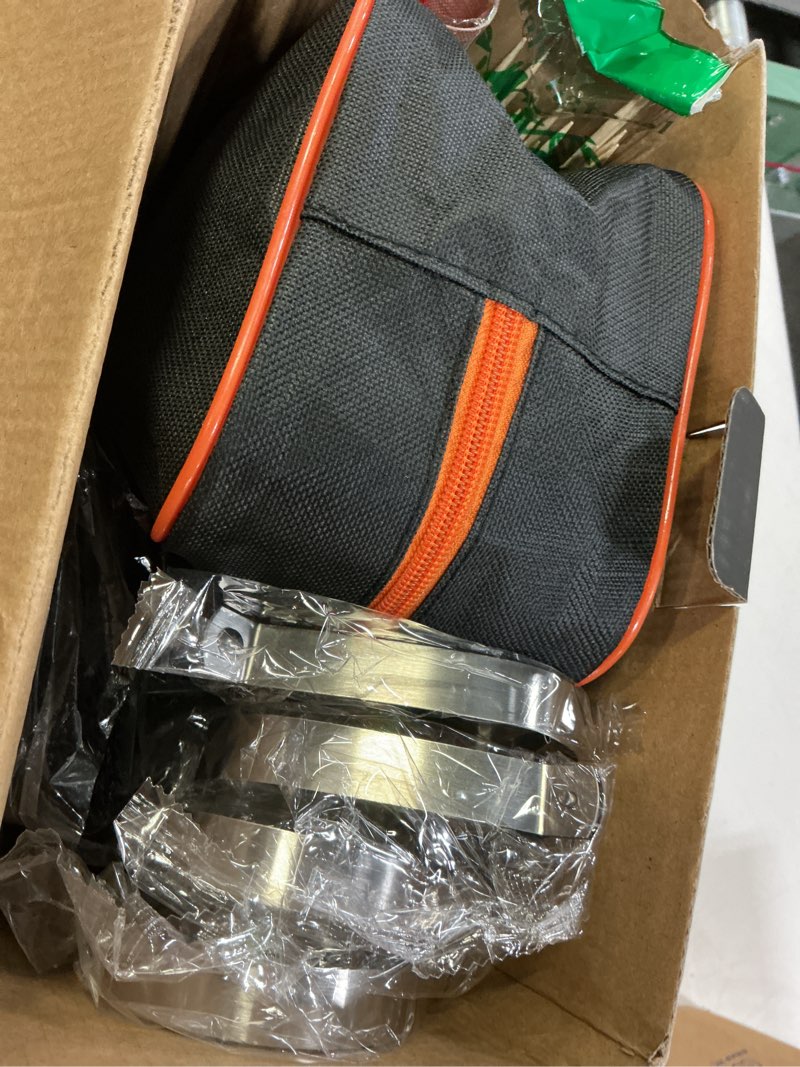 Condition photo showing Good Condition for 150Pcs Griddle Accessories Kit, Flat Top Grill Accessories Set for Blackstone and Camp Chef, Griddle Spatula Set with Metal Spatula, Enlarged Spatulas, Basting Cover for Outdoor Barbecue