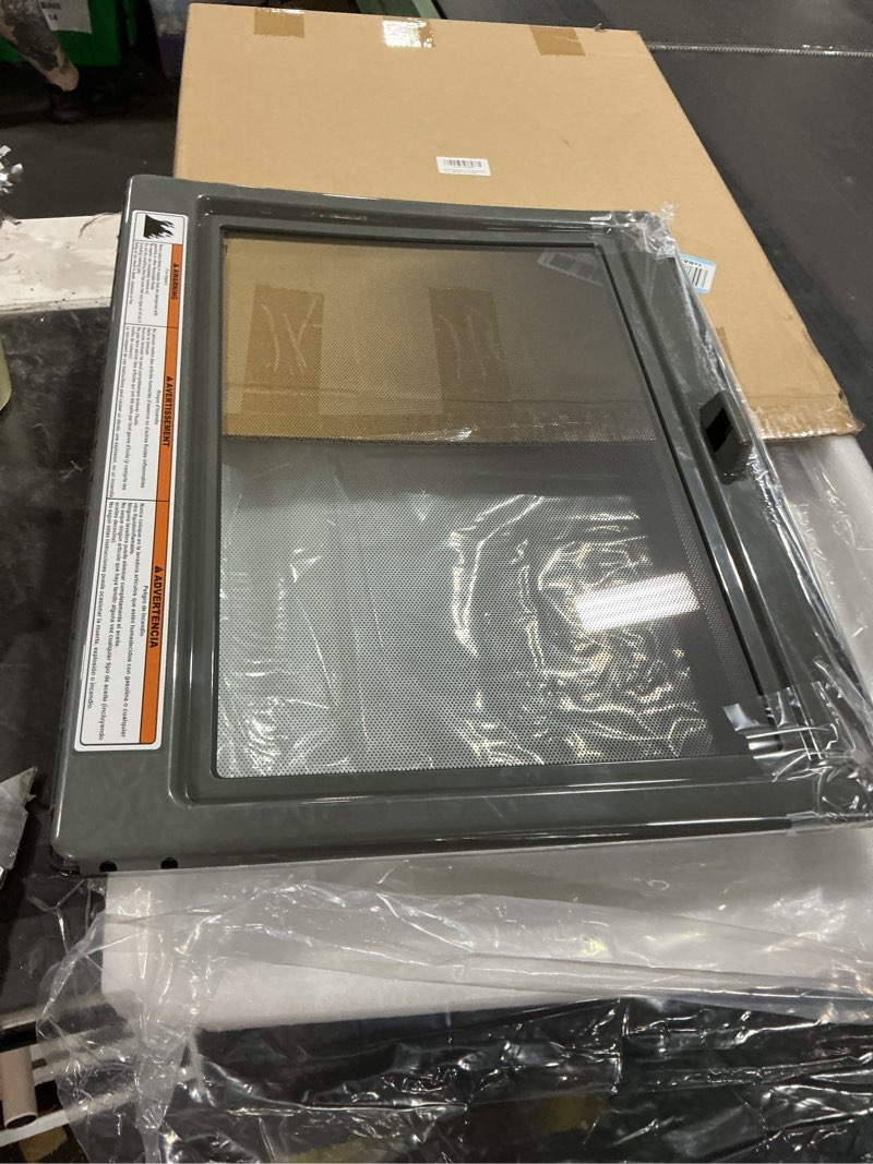 Condition photo showing New/Like New for wh10x34977, wh44x32892 ckdx32892x compatible with ge washer glass lid assembly (top-load washer, white) fits old number wh10x34977, wh44x32892