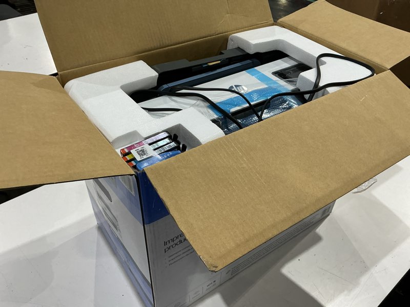 Condition photo showing As Is for hp officejet pro 8128e color wireless all-in-one printer, 1 year instant ink