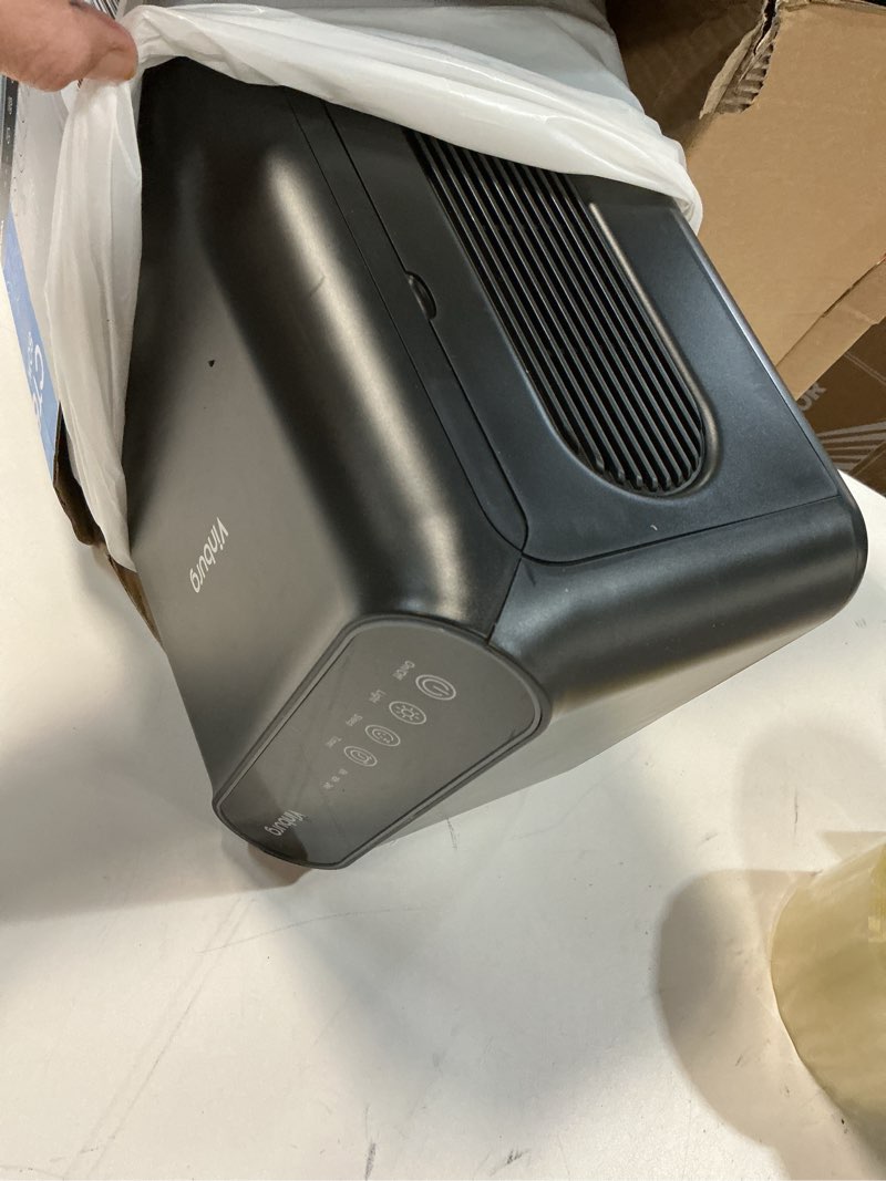 Condition photo showing Good Condition for Dehumidifier for Basement (85 OZ, 800 sq ft) Quiet Dehumidifiers for Home, Auto Shut-Off, Sleep Mode, 3 Gear Timer(8H,16H,24H), Small Dehumidifier for Bedroom, Bathroom with Drain Hose (Deep Black)