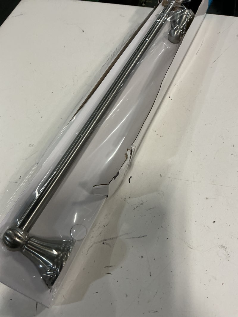 Condition photo showing New/Like New for moen preston brushed nickel 24-inch single wall mounted bathroom towel bar, dn8424bn brushed nickel 24 inch 24" towel bar
