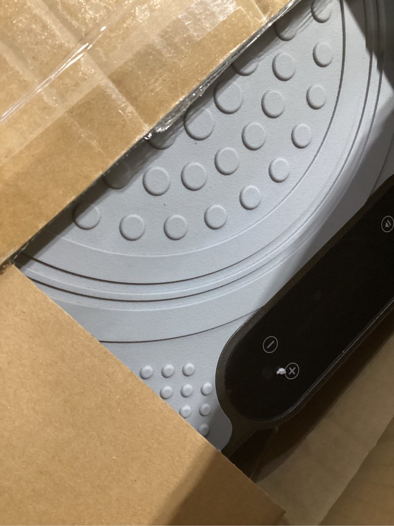 Condition photo showing Good Condition for Vibration Plate Exercise Machine: TISSCARE Vibrating Plates for Weight Loss and Lymphatic Drainage, 400lbs Shake Plate Whole Body Workout Platform for Home Fitness Fat Burner Gifts for Women Men Silver Grey