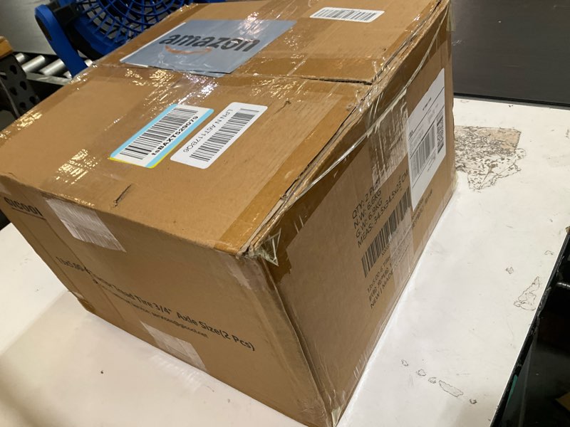 Condition photo showing As Is for gicool 13x5.00-6\" tiller tire and wheel, ?3/4\" axle size?, 3-1/8\" centered hub, compatible with craftsman & troy-bilt tiller replacement