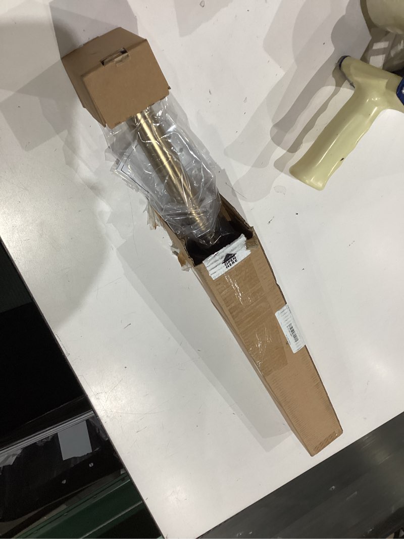 Condition photo showing Good Condition for ivilon tension curtain rod - spring tension rod for windows or shower, 24 to 36 inch. warm gold