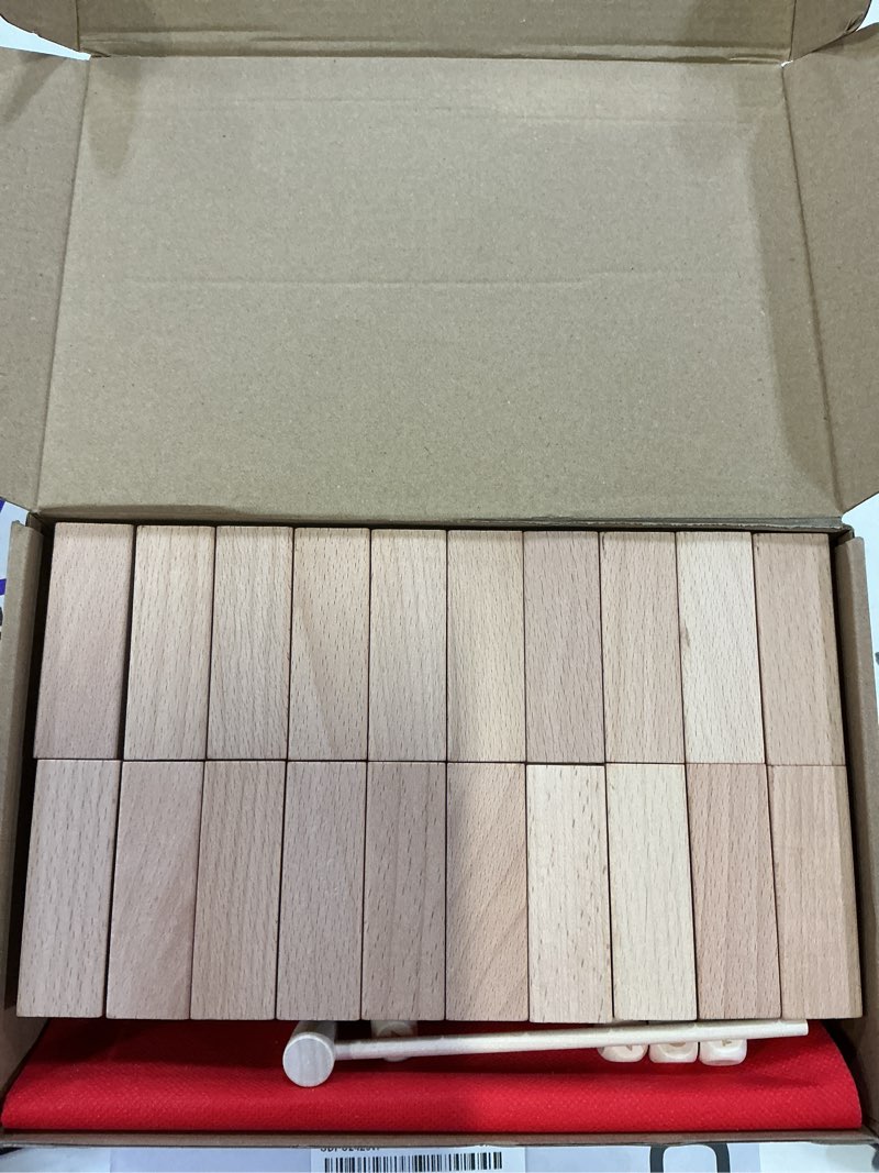 Condition photo showing Good Condition for stackable building block toys ltm-9147 clasic tower game