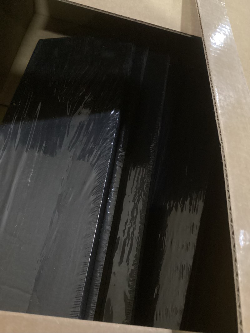 Condition photo showing Good Condition for 22.5 inches Bathroom Shelves Over Toilet for Wall, Floating Shelves with Storage Basket Paper Holer for Kitchen Living Room, Bedroom & Classroom,(Black) Black 22.5\"