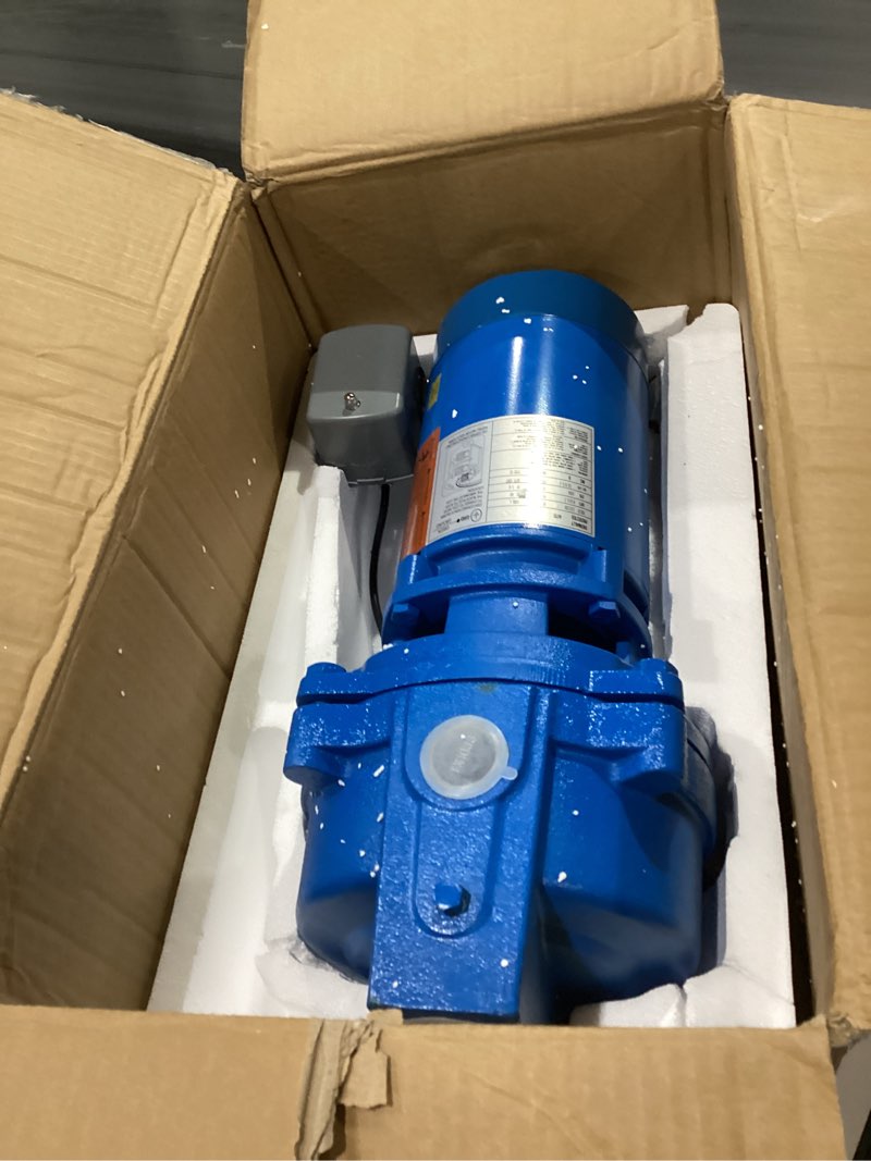Condition photo showing New/Like New for Shallow Well Jet Pump J5S 60 Hz 1/2 HP 115V 3500 RPM Universal for Home Cottage Booster Service Applications Replace for Goulds J5S